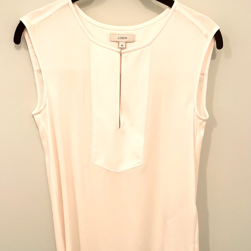 Jcrew off white tank top